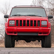 Load image into Gallery viewer, Rough Country 3 Inch Lift Kit | Series II | RR Springs | M1 | Jeep Cherokee XJ (84-01) 63041 - Back View