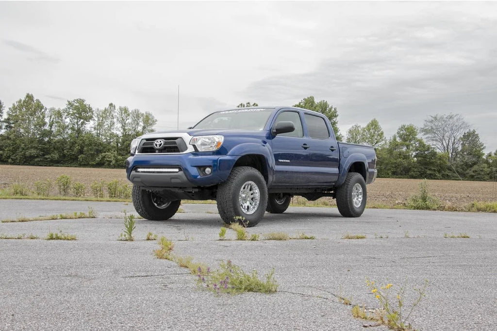 Rough Country 3 Inch Lift Kit | Toyota Tacoma 2WD/4WD (2005-2023) 74530 - Installation View