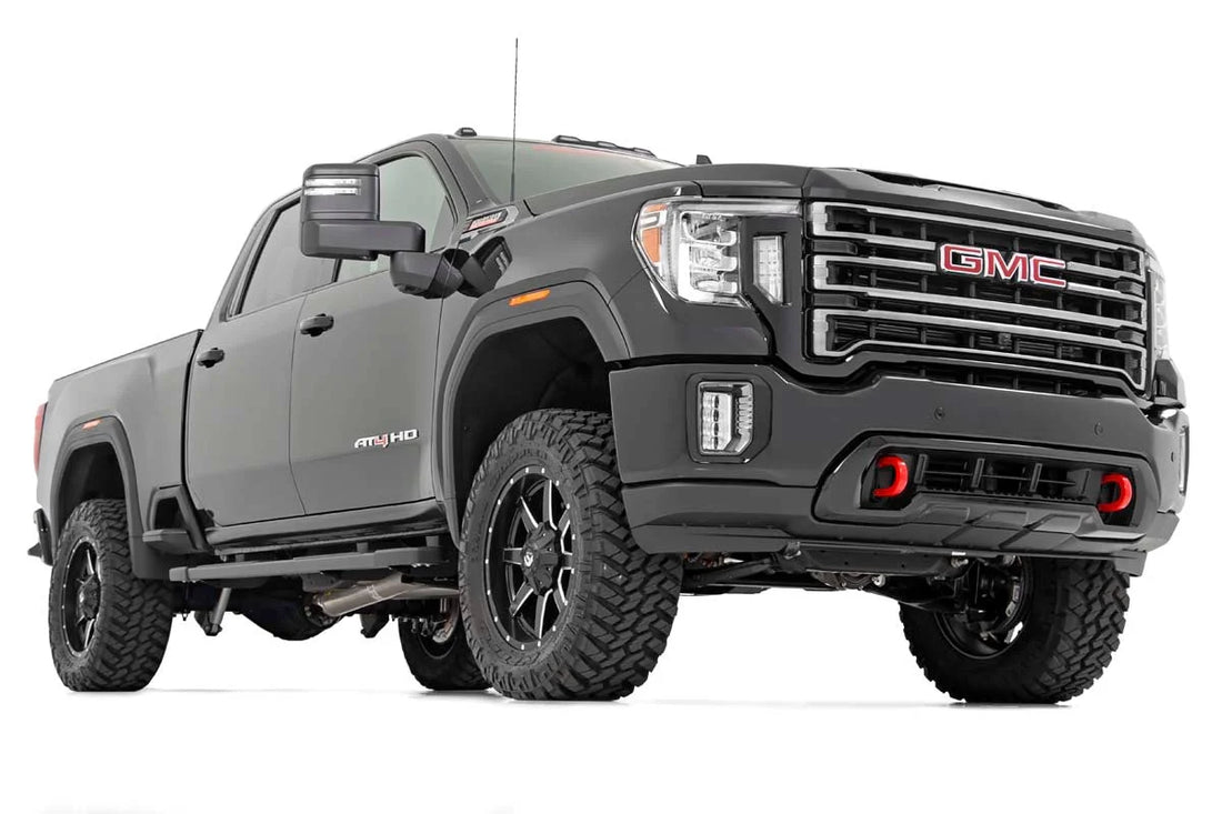 Rough Country 3 Inch Lift Kit | UCAs | M1 | Chevy/GMC 2500HD (20-24) 95840 - Side View