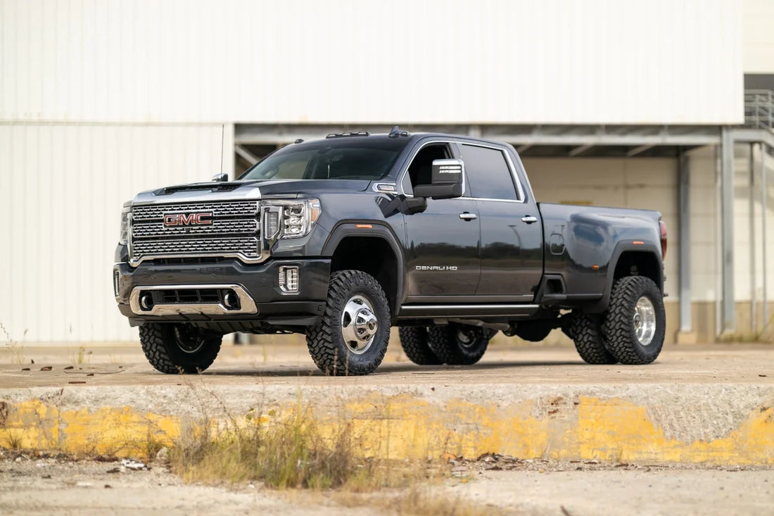 Rough Country 3 Inch Lift Kit | UCAs | M1 | Chevy/GMC Sierra 3500 HD/Silverado 3500 HD (20-24) 95640 - Side View