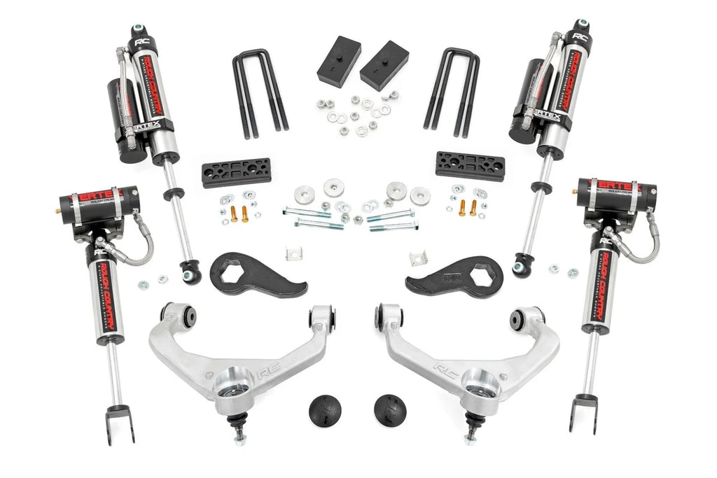 Rough Country 3 Inch Lift Kit | Vertex | w/ Overloads | Chevy/GMC 2500HD/3500HD (20-26) - Main Product View