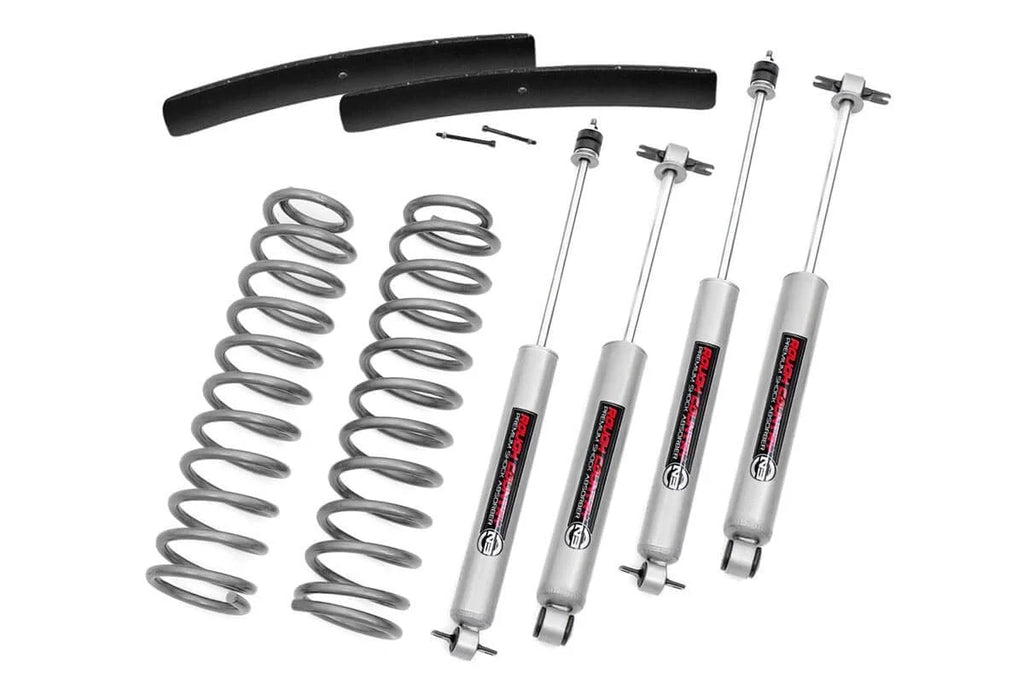 Rough Country 3 inch Lift Kit | Jeep Comanche MJ 2WD/4WD (1986-1992) 62530