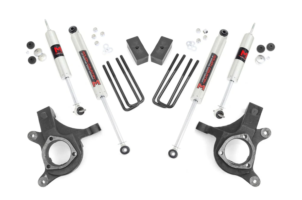 Rough Country 3 inch Lift Kit | M1 | Chevy Silverado & GMC Sierra 1500 2WD (1999-2006 & Classic) 23240