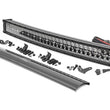 Load image into Gallery viewer, Rough Country 30 Inch Black Series LED Light Bar | Curved | Dual Row | Amber DRL 72930BDA - Main Product View