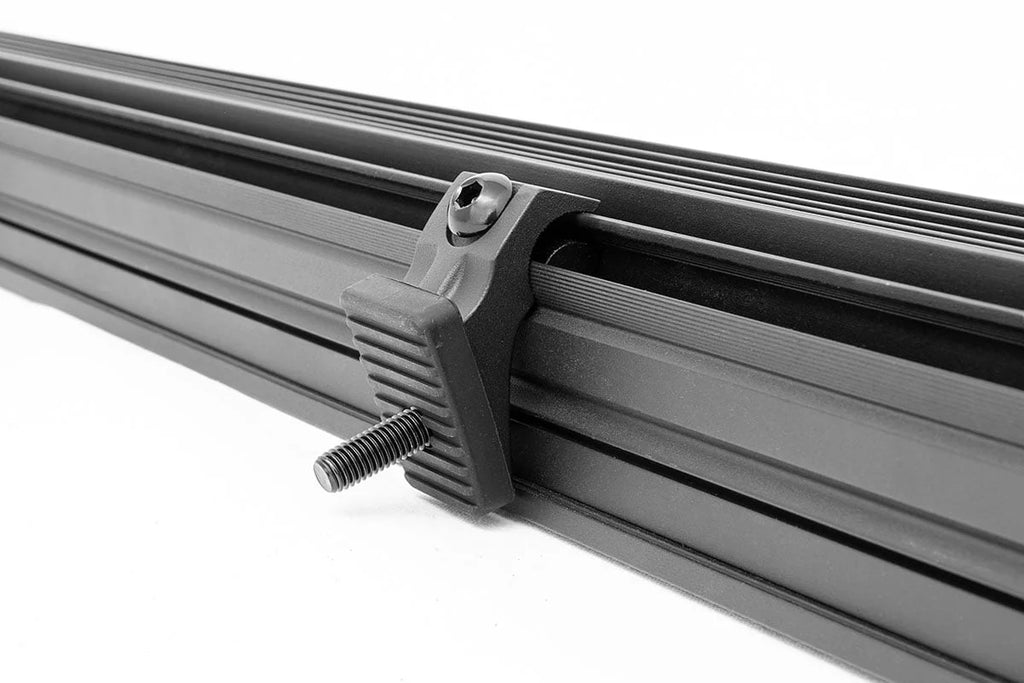 Rough Country 30 Inch Black Series LED Light Bar | Curved | Dual Row | Amber DRL 72930BDA - Mounting View
