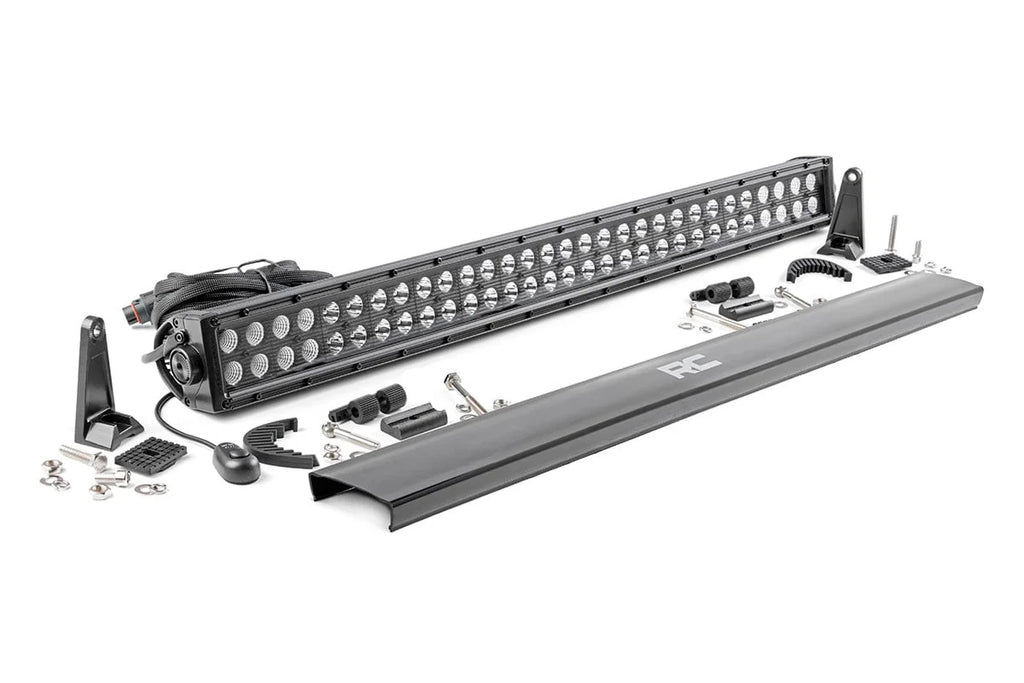 Rough Country 30 Inch Black Series LED Light Bar | Dual Row 70930BL - Main Product View