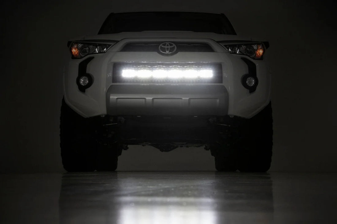 Rough Country 30 Inch Black Series LED Light Bar | Dual Row 70930BL - Installation View