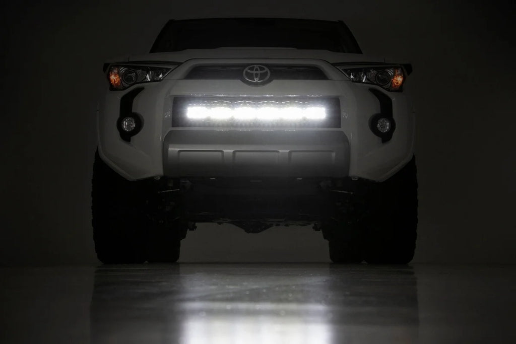 Rough Country 30 Inch Black Series LED Light Bar | Dual Row 70930BL - Installation View