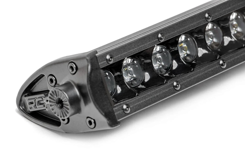 Rough Country 30 Inch Black Series LED Light Bar | Single Row 70730BL - Back View