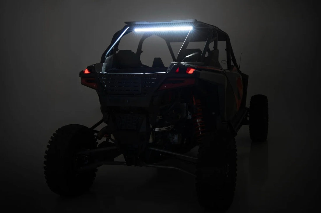 Rough Country 30" LED Light Kit | Rear Facing | Polaris RZR Turbo R 93150 - Back View
