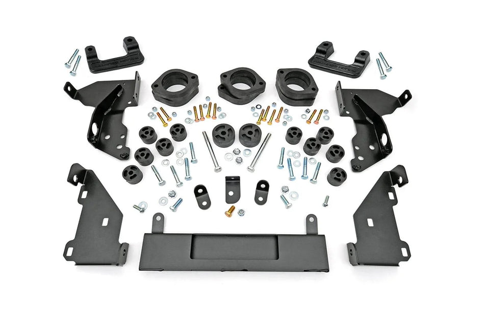 Cts414 Rough In Rough Country 3.25 Inch Kit Combo Cast Steel fits 2014-2015 Chevrolet...