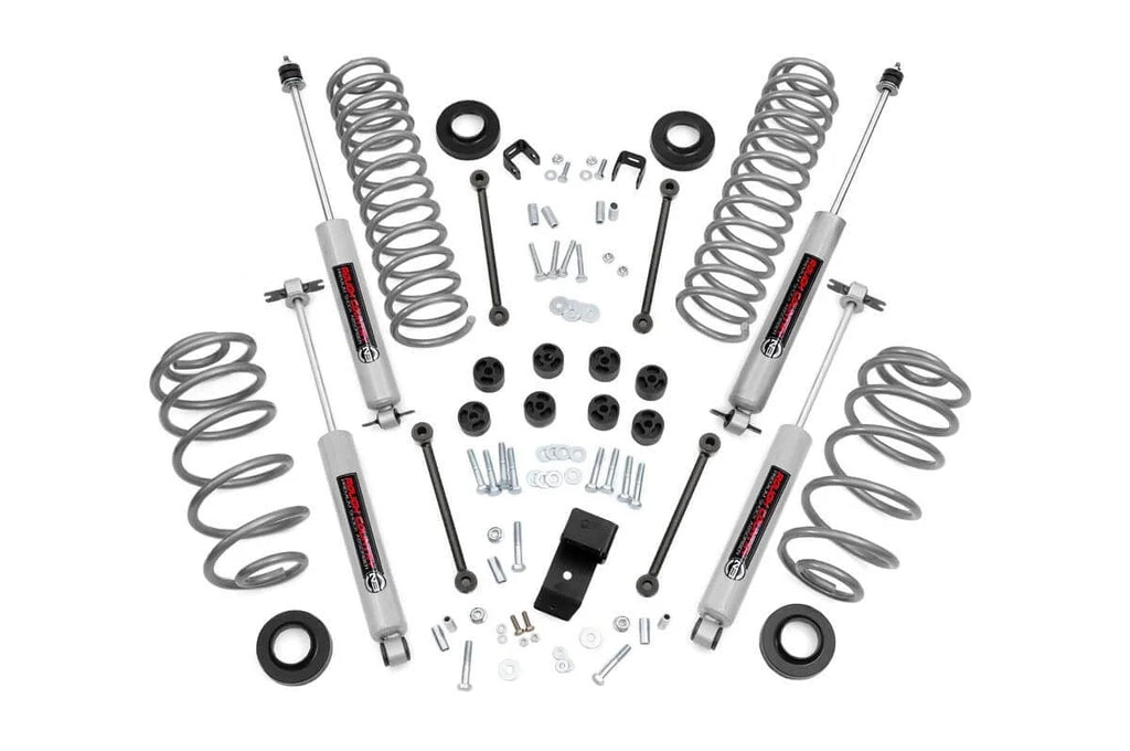 Rough Country 3.25 Inch Lift Kit | 4 Cyl | Jeep Wrangler TJ 4WD (1997-2002) 641.20