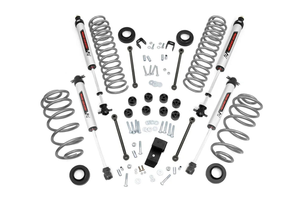 Rough Country 3.25 Inch Lift Kit | 4 Cyl | V2 | Jeep Wrangler TJ 4WD (1997-2002) 64170