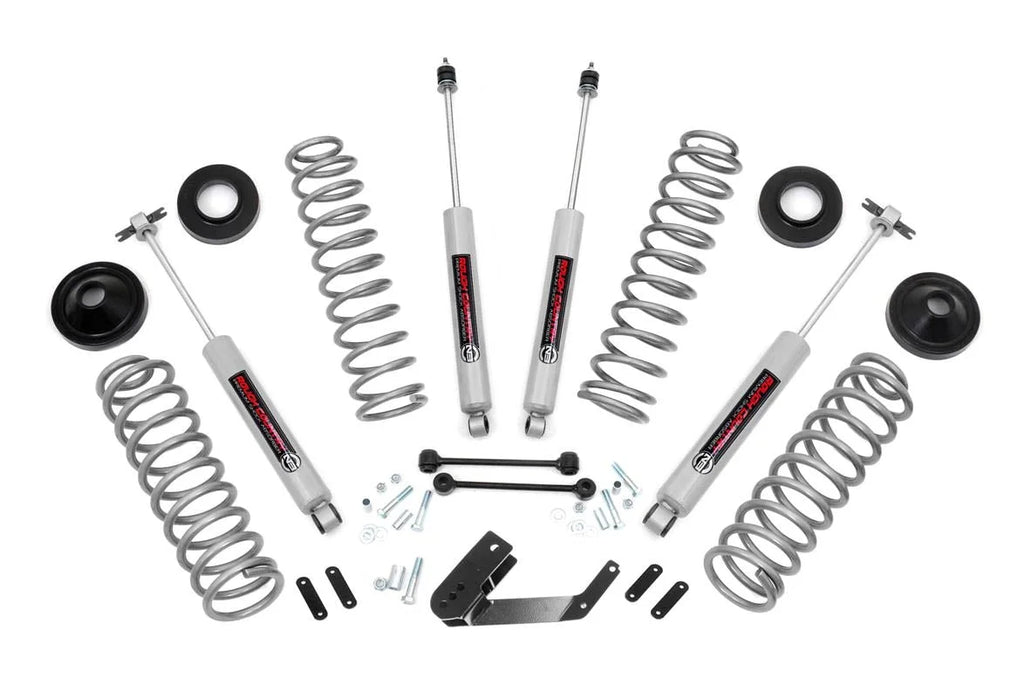 Rough Country 3.25 Inch Lift Kit | Jeep Wrangler JK 4WD (2007-2018) PERF693