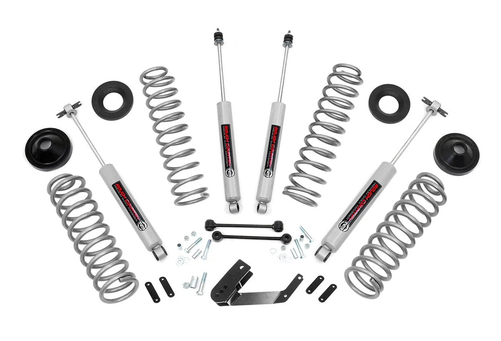 Rough Country 3.25 Inch Lift Kit | Jeep Wrangler Unlimited 2WD/4WD (2007-2018) PERF694 - Main Product View