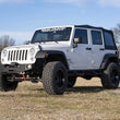 Load image into Gallery viewer, Rough Country 3.25 Inch Lift Kit | Jeep Wrangler Unlimited 2WD/4WD (2007-2018) PERF694 - Back View