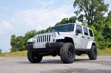 Load image into Gallery viewer, Rough Country 3.25 Inch Lift Kit | Jeep Wrangler Unlimited 2WD/4WD (2007-2018) PERF694 - Installation View