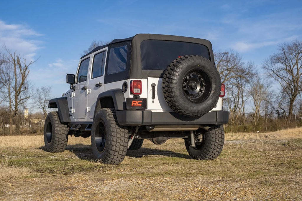 Rough Country 3.25 Inch Lift Kit | M1R | Jeep Wrangler Unlimited 2WD/4WD (2007-2018) - Installation View