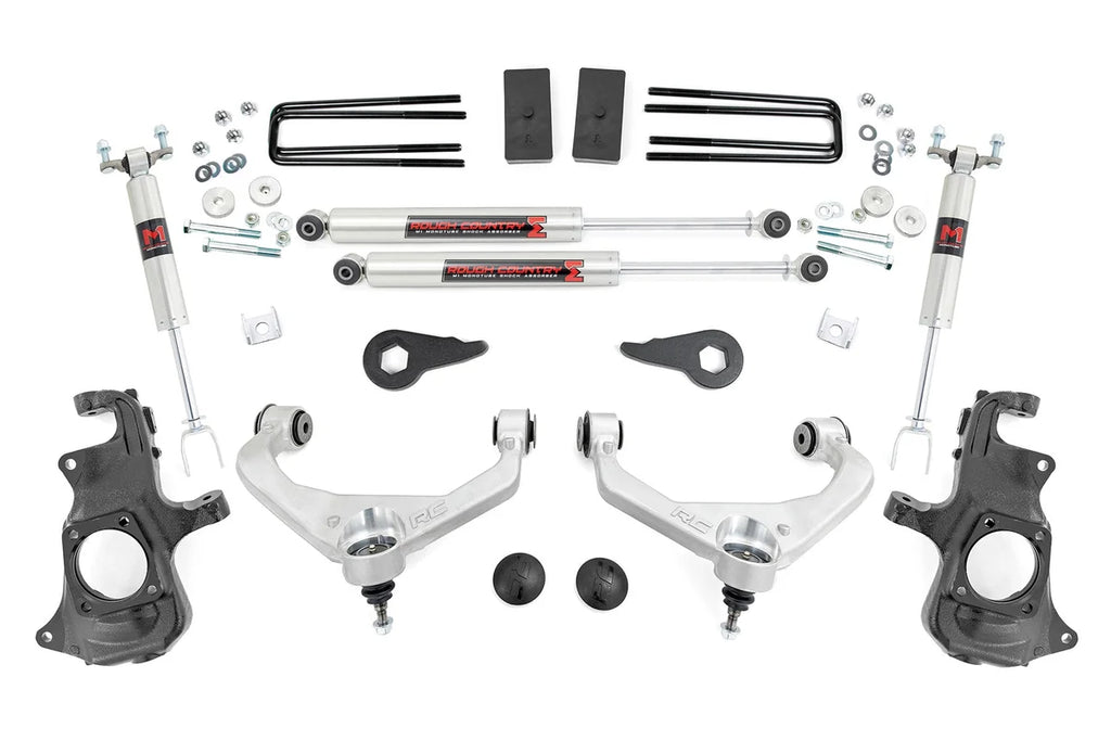 Rough Country 3.5 Inch Knuckle Lift Kit | M1 | Chevy/GMC 2500HD/3500HD (11-19) 95740 - Main Product View