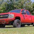 Load image into Gallery viewer, Rough Country 3.5 Inch Knuckle Lift Kit | V2 | w/ Overloads | Chevy/GMC 2500HD/3500HD (11-19) - Installation View
