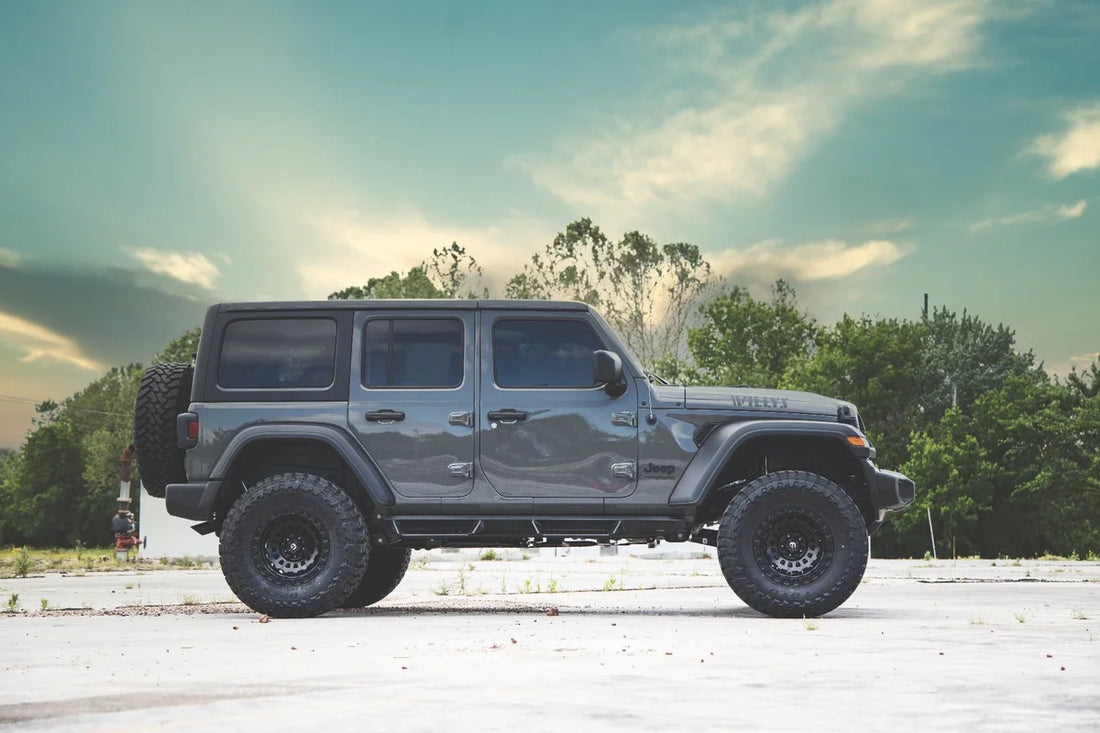 Rough Country 3.5 Inch Lift Kit | C/A Drop | Diesel | Jeep Wrangler Unlimited 4WD (20-23) 78130 - Additional View 5