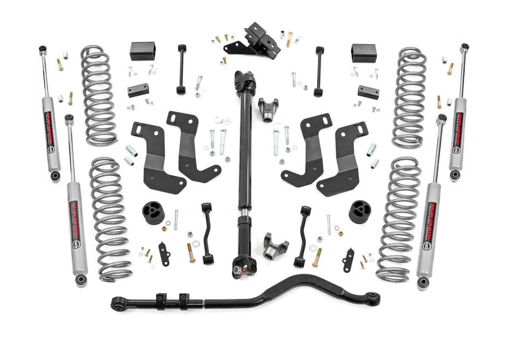 Rough Country 3.5 Inch Lift Kit | C/A Drop | FR D/S | Jeep Wrangler JL 4WD (2018-2023) 62730 - Main Product View