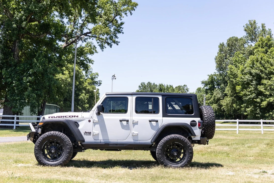Rough Country 3.5 Inch Lift Kit | C/A Drop | FR D/S | M1 | Jeep Wrangler Unlimited (24-26) - Additional View 6