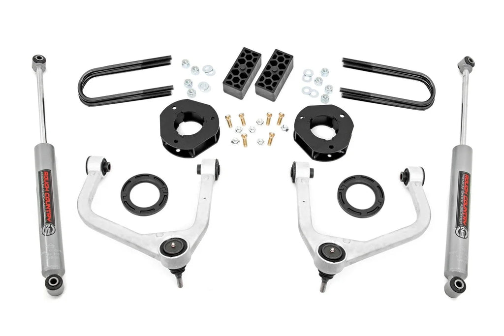 Rough Country 3.5 Inch Lift Kit | Chevy Silverado 1500 2WD/4WD (2025-2026) - Main Product View