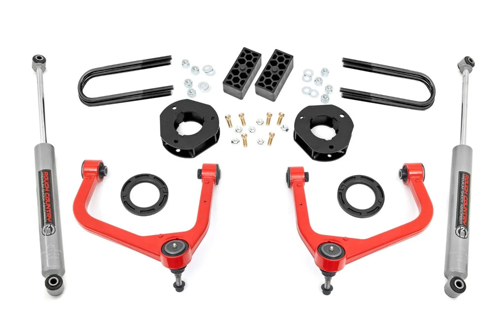 Rough Country 3.5 Inch Lift Kit | Chevy Silverado 1500 2WD/4WD (2025-2026) - Main Product View