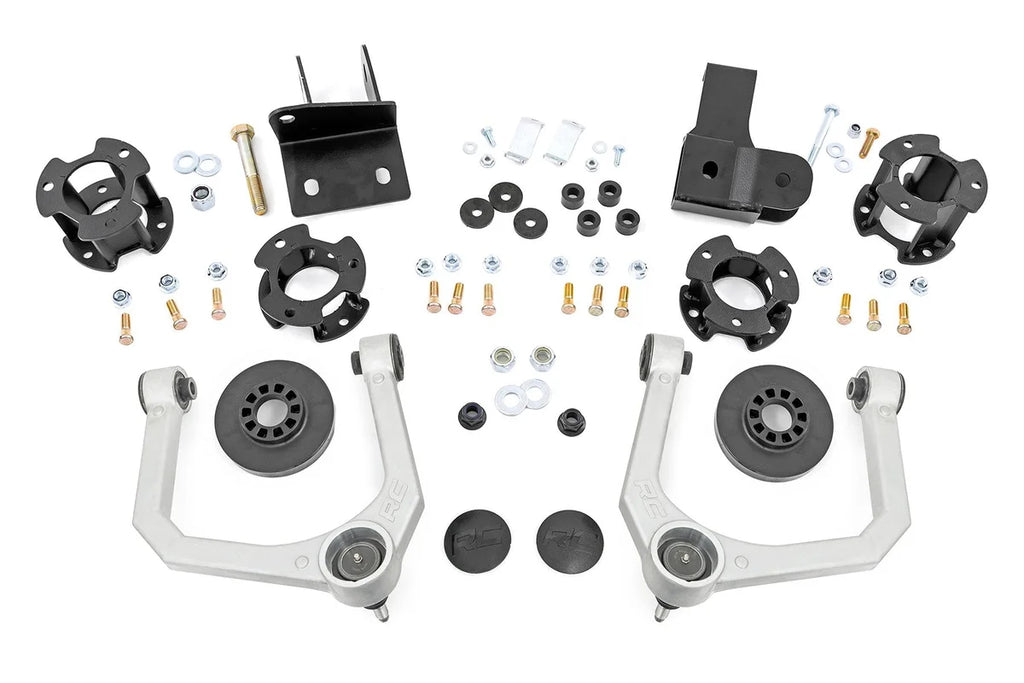 Rough Country 3.5 Inch Lift Kit | Ford Bronco 4WD (2021-2024) 51027 - Kit Contents