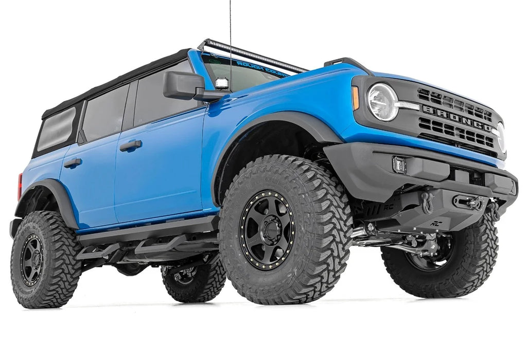 Rough Country 3.5 Inch Lift Kit | Ford Bronco 4WD (2021-2024) 51027 - Side View