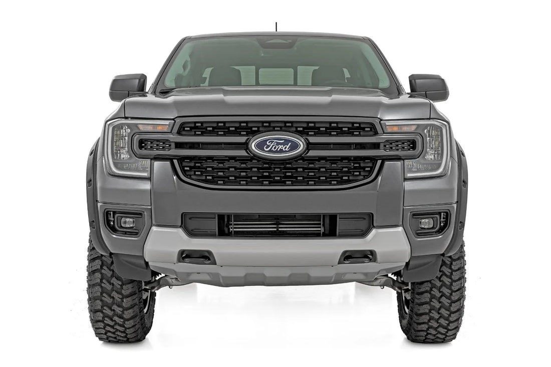 Rough Country 3.5 Inch Lift Kit | Ford Ranger 4WD (2024-2025) - Back View