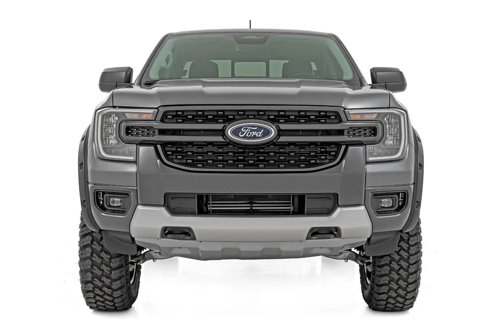 Rough Country 3.5 Inch Lift Kit | Ford Ranger 4WD (2024-2025) - Back View