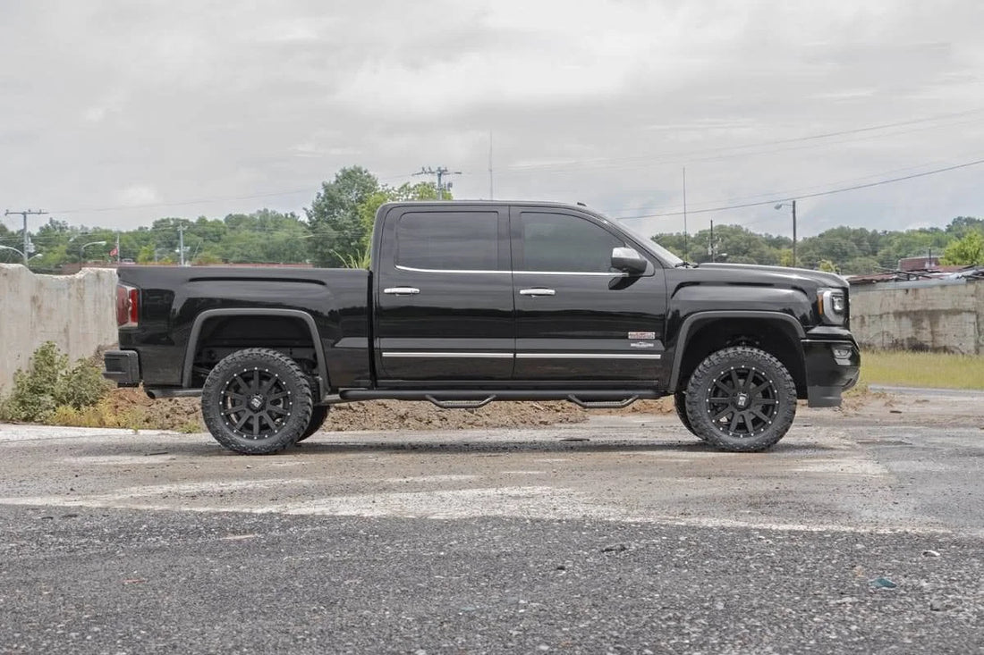 Rough Country 3.5 Inch Lift Kit | Forged UCA | Vertex/V2 | Chevy/GMC 1500 (07-16) 19457 - Back View