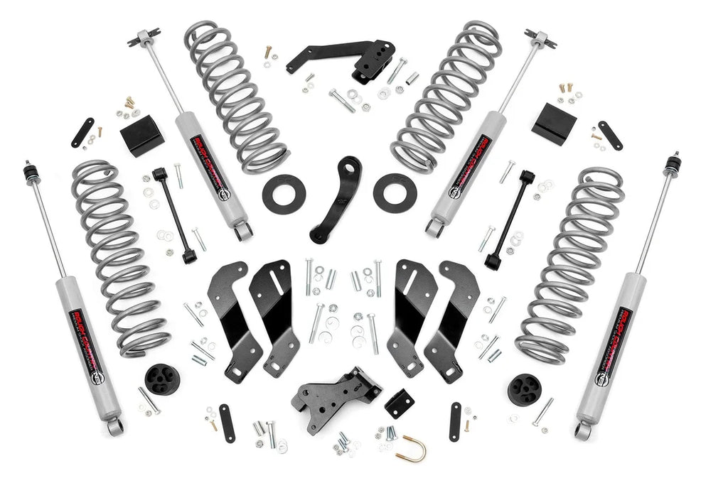 Rough Country 3.5 Inch Lift Kit | Jeep Wrangler Unlimited 2WD/4WD (2007-2018) 69430 - Main Product View