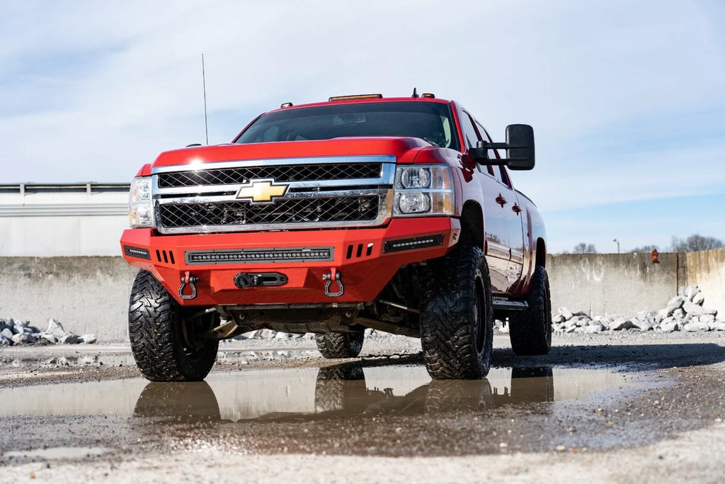 Rough Country 3.5 Inch Lift Kit | Knuckle | Chevy/GMC 2500HD/3500HD (11-19) 95730 - Back View