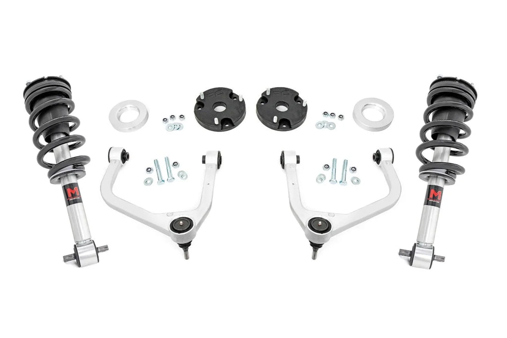 Rough Country 3.5 Inch Lift Kit | M1 Struts | Chevy/GMC SUV 1500 4WD (2021-2026) - Main Product View