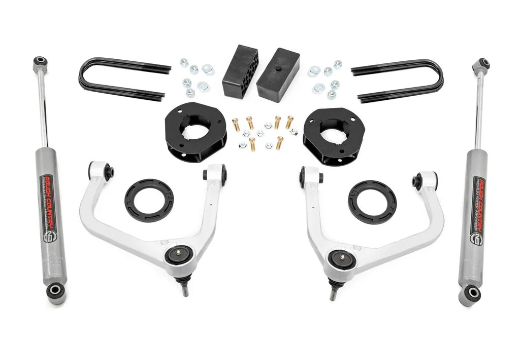 Rough Country 3.5 Inch Lift Kit | Mono Leaf Rear | GMC Sierra 1500 2WD/4WD (2025-2026)