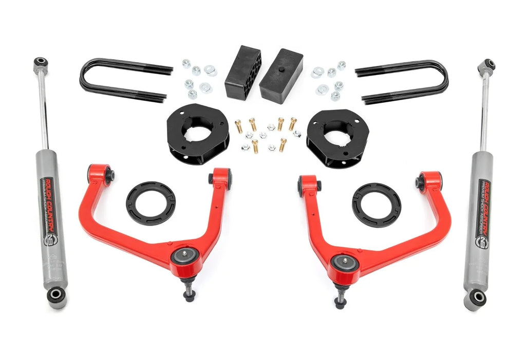 Rough Country 3.5 Inch Lift Kit | Mono Leaf Rear | GMC Sierra 1500 2WD/4WD (2025-2026)