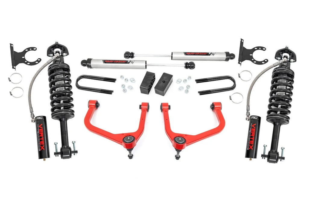 Rough Country 3.5 Inch Lift Kit | Mono Leaf Rear | Vertex/V2 | GMC Sierra 1500 (25-26) - Main Product View