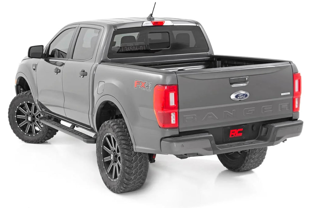 Rough Country 3.5 Inch Lift Kit | N3 | Cast Steel Knuckles | Ford Ranger 4WD (2019-2023) 500011 - Back View