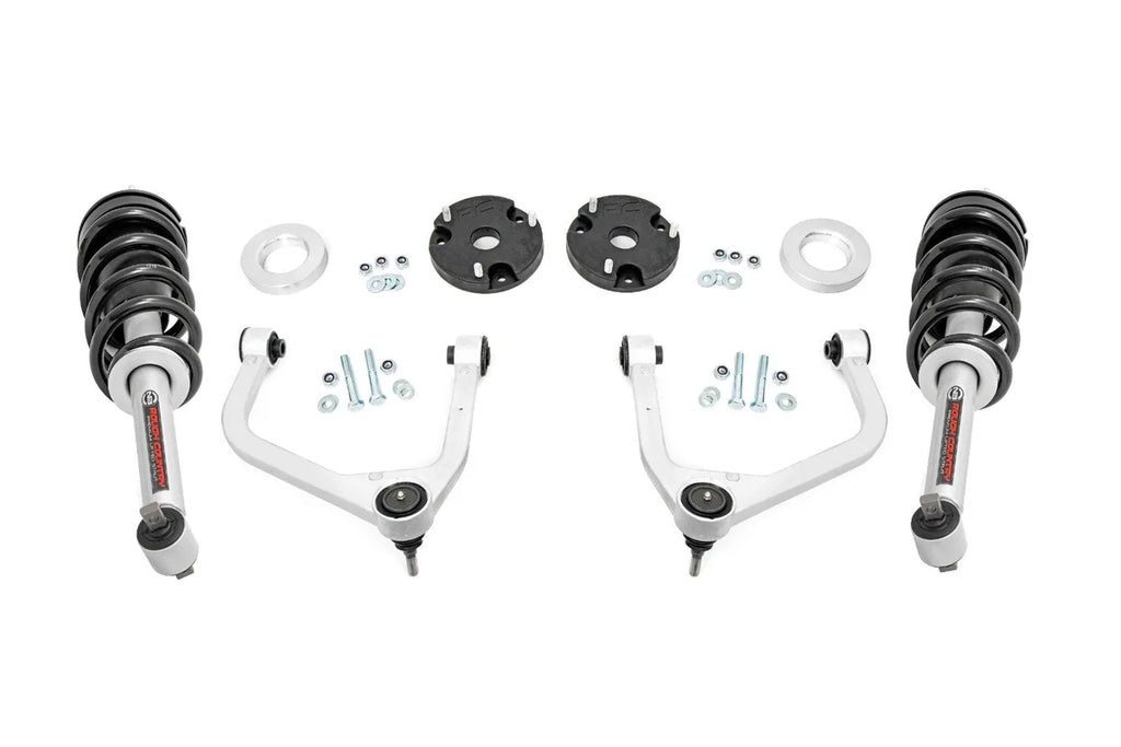 Rough Country 3.5 Inch Lift Kit | N3 Struts | Chevy/GMC Tahoe/Yukon XL 1500 4WD (2021-2024) - Main Product View