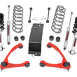 Load image into Gallery viewer, Rough Country 3.5 Inch Lift Kit | N3 Struts | Forged UCAs RED | Chevy/GMC SUV 1500 (07-20) - Main Product View