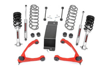 Load image into Gallery viewer, Rough Country 3.5 Inch Lift Kit | N3 Struts | Forged UCAs RED | Chevy/GMC SUV 1500 (07-20) - Main Product View