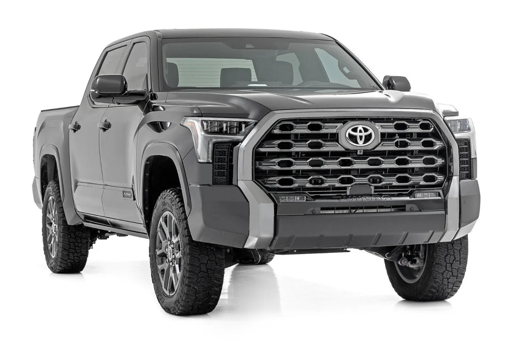 Rough Country 3.5 Inch Lift Kit | Rear Air Ride | Toyota Tundra 4WD (2022-2024) 71300 - Side View