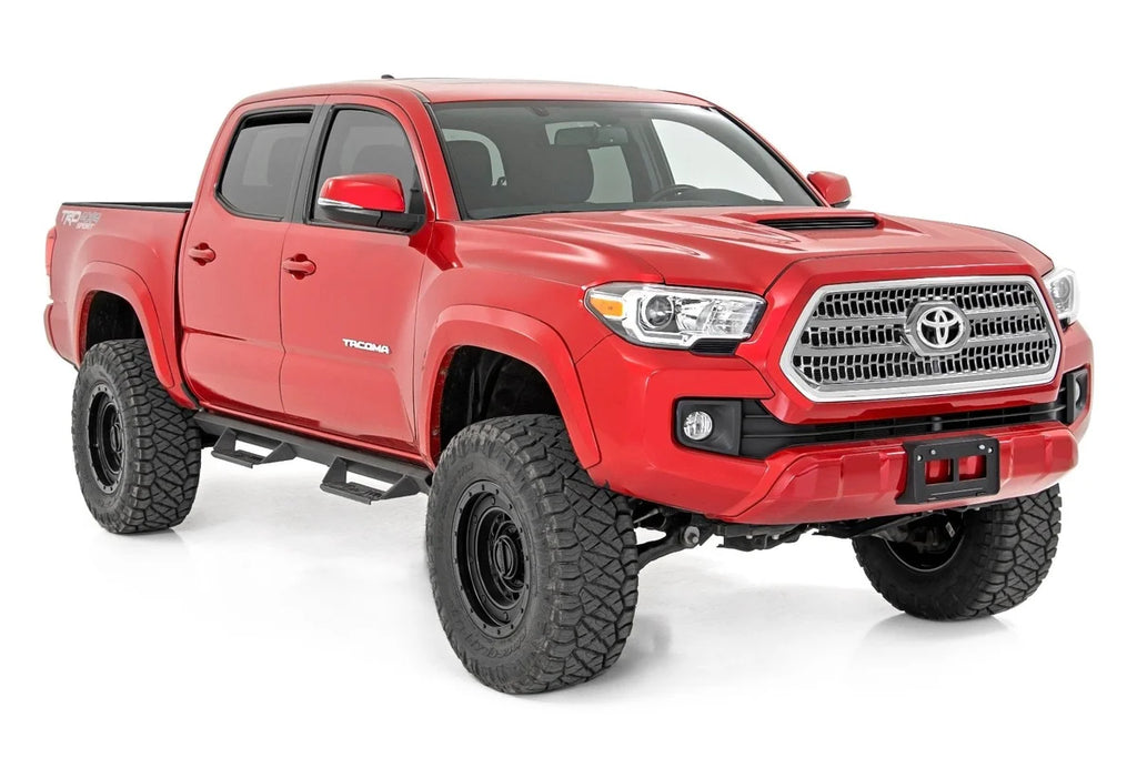 Rough Country 3.5 Inch Lift Kit | UCA | Vertex/V2 | Toyota Tacoma 4WD (2005-2023) 74258 - Side View