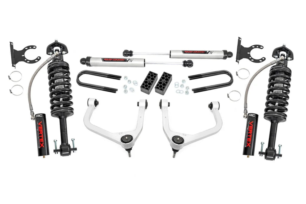 Rough Country 3.5 Inch Lift Kit | Vertex/V2 | Chevy Silverado 1500 2WD/4WD (2025-2026) - Main Product View