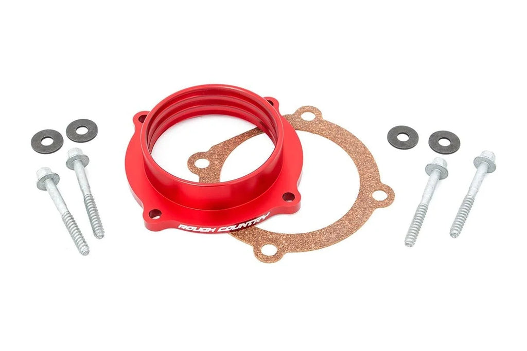 Rough Country 3.6L Throttle Body Spacer Kit | Jeep Gladiator JT/Wrangler JK & JL/Wrangler Unlimited 4WD 10561 - Main Produ...