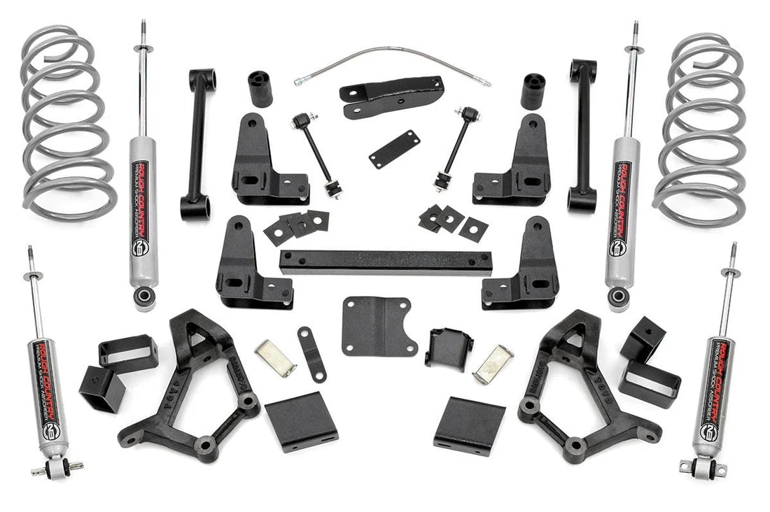 Rough Country 4-5 Inch Lift Kit | Toyota 4Runner 4WD (1990-1995) 736.20 - Side View