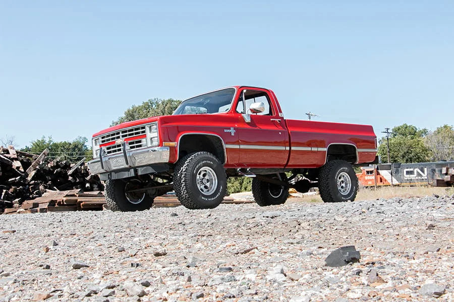 Rough Country 4 Inch Lift Kit | 52 Inch Rear Springs | Chevy/GMC C10/K10 C15/K15 Truck/Jimmy (73-76) 19530 - Kit Contents